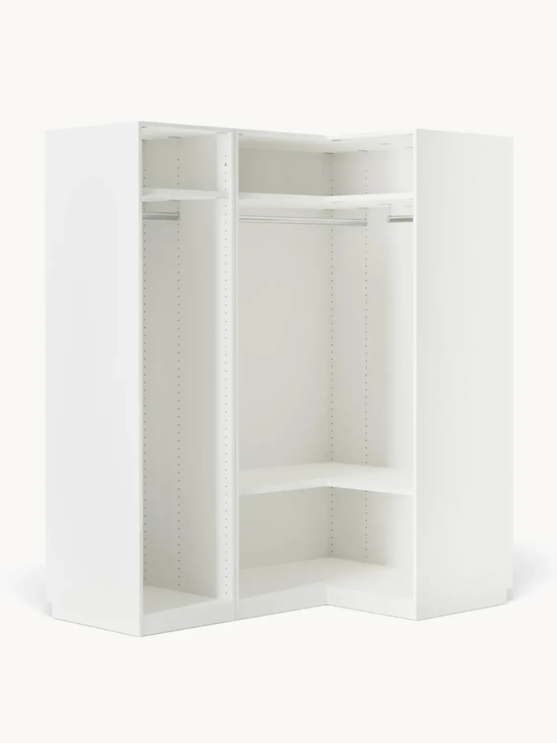 Armario esquinero modular Charlotte, 3 puertas (165 cm), diferentes variantes