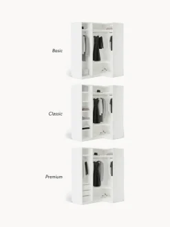 Armario esquinero modular Charlotte, 3 puertas (165 cm), diferentes variantes