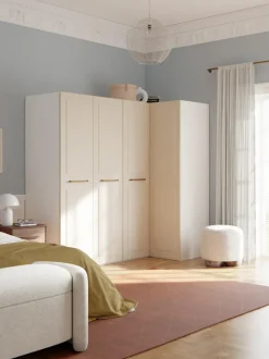 Armario esquinero modular Charlotte, 4 puertas (215 cm), diferentes variantes