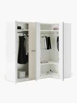 Armario esquinero modular Charlotte, 4 puertas (215 cm), diferentes variantes