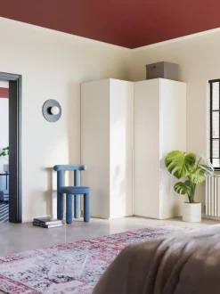 Armario esquinero modular Leon, 2 puertas (115 cm)