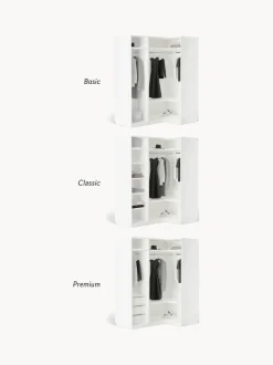 Armario esquinero modular Leon, 2 puertas (115 cm)