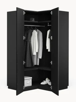 Armario esquinero modular Leon, 2 puertas (115 cm)