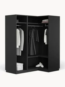Armario esquinero modular Simone, 3 puertas (165 cm), variantes diferentes