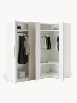 Armario esquinero modular Simone, 215 cm, variantes diferentes