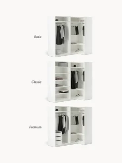 Armario esquinero modular Simone, 215 cm, variantes diferentes