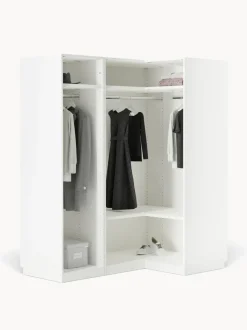 Armario esquinero modular Simone, 3 puertas (165 cm), variantes diferentes