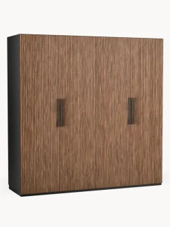 Armario modular con puertas giratorias Simone, An 200 cm, variantes diferentes