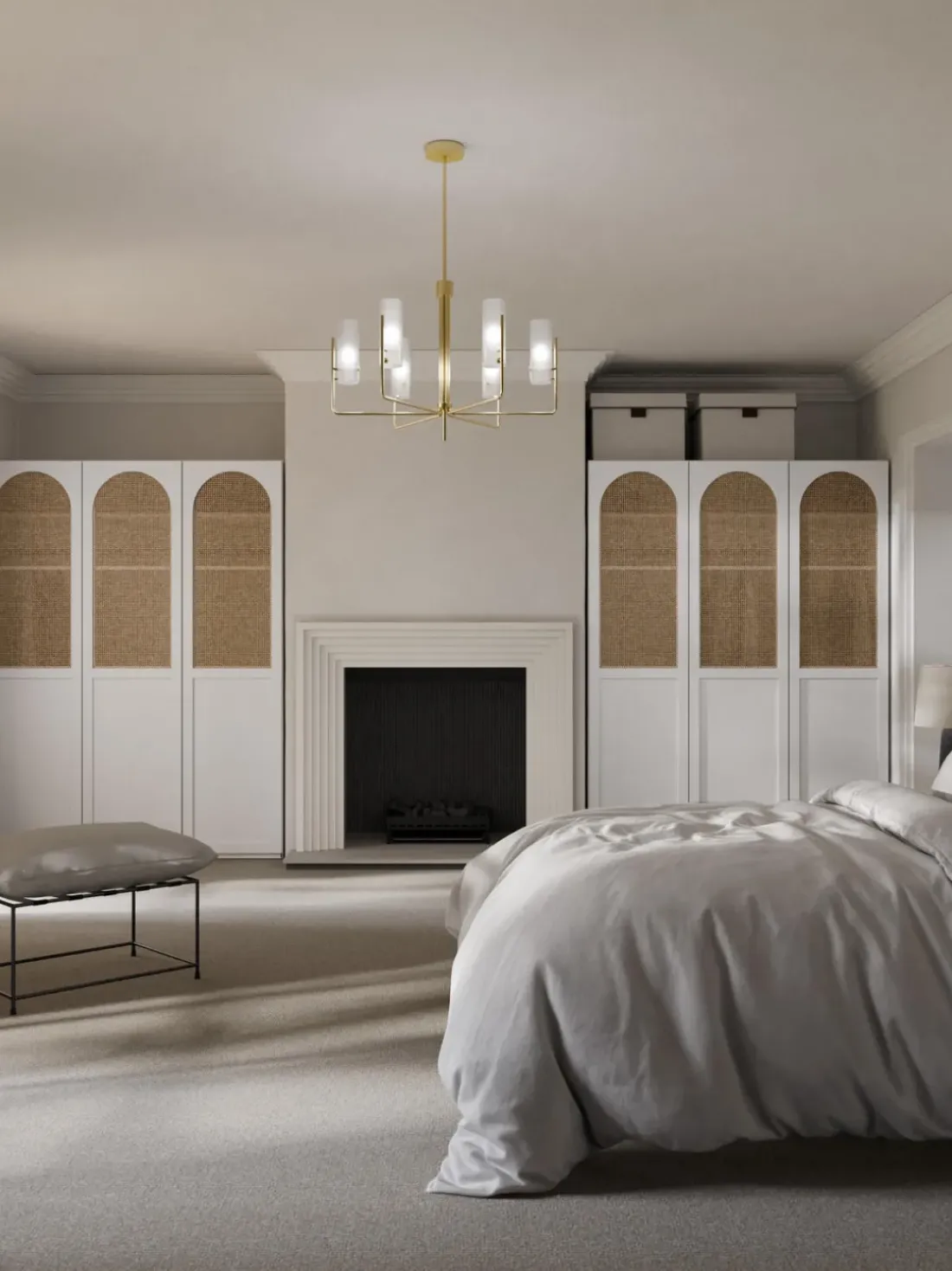 Armario modular Jeanne, 3 puertas (150 cm), variantes diferentes