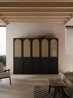 Armario modular Jeanne, 4 puertas (250 cm), diferentes opciones