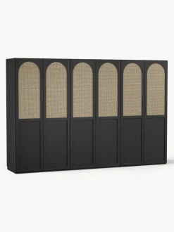 Armario modular Jeanne, 6 puertas (300 cm), diferentes opciones