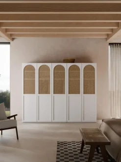 Armario modular Jeanne, 4 puertas (250 cm), diferentes opciones