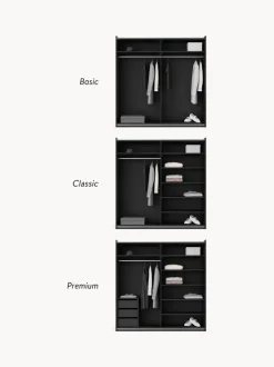 Armario modular Leon, 2 puertas correderas (200 cm), diferentes variantes
