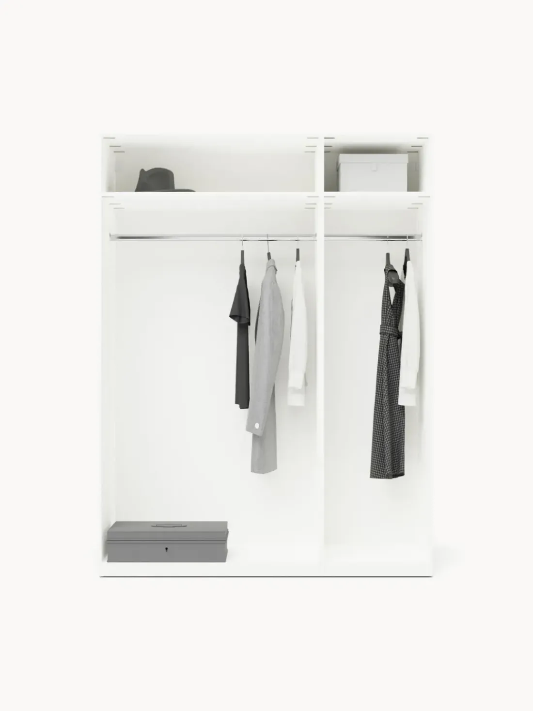 Armario modular Leon, 3 puertas (150 cm), diferentes variantes