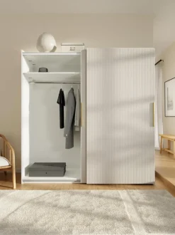 Armario modular Simone, 2 puertas correderas (200 cm), diferentes variantes