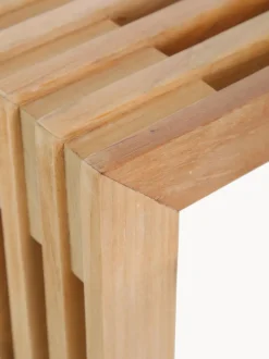 Banco de madera de bambú Rib
