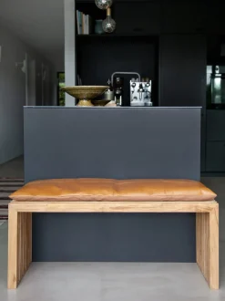 Banco de madera de bambú Rib