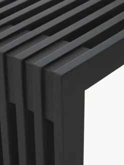Banco de madera de caoba Rib