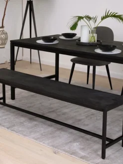 Banco de madera de mango Raw