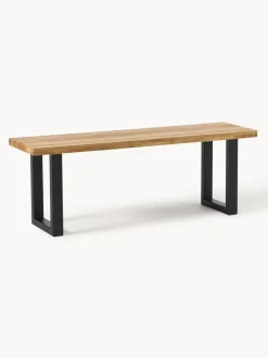 Banco de madera de roble Oliver, tamaños diferentes