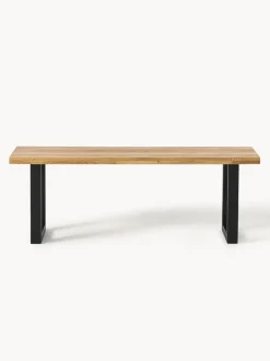 Banco de madera de roble Oliver, tamaños diferentes