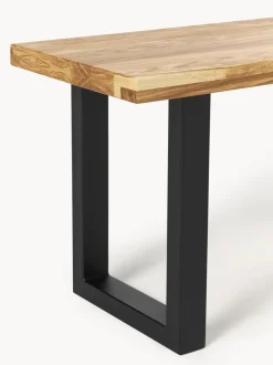 Banco de madera de roble Oliver, tamaños diferentes