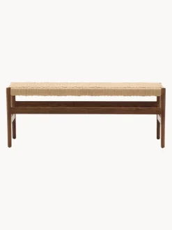Banco de madera de roble Zaide