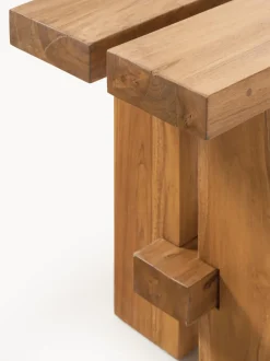Banco de madera de teca Hugo, tamaños diferentes