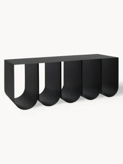 Banco de metal Curved