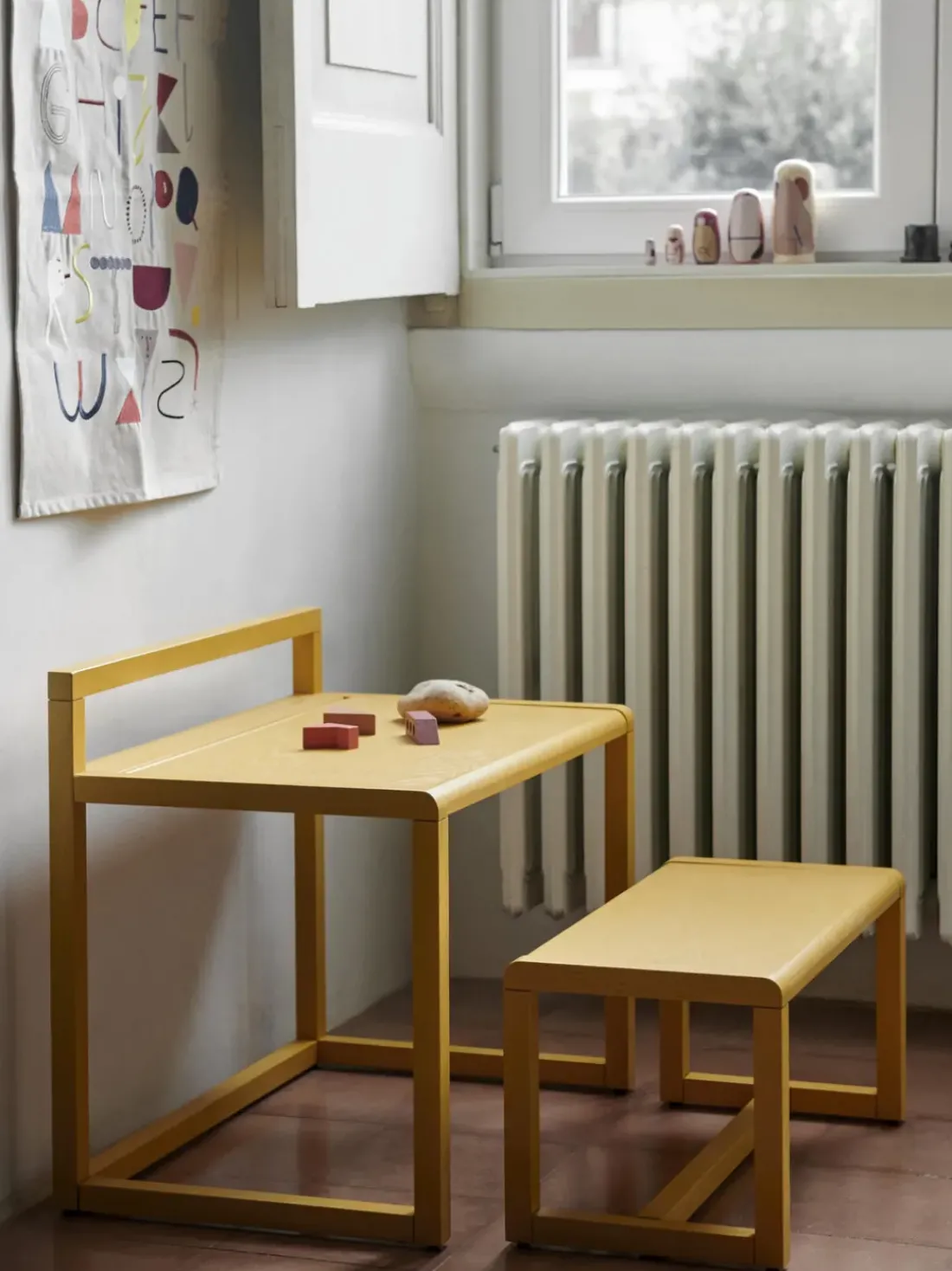 Banco infantil de madera Little Architect