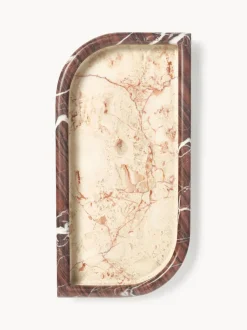 Bandeja decorativa de mármol Maba
