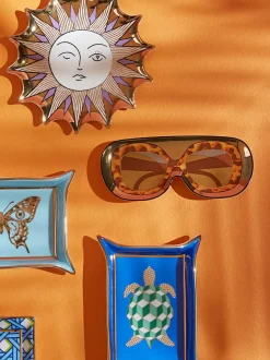 Bandeja decorativa de porcelana Shades