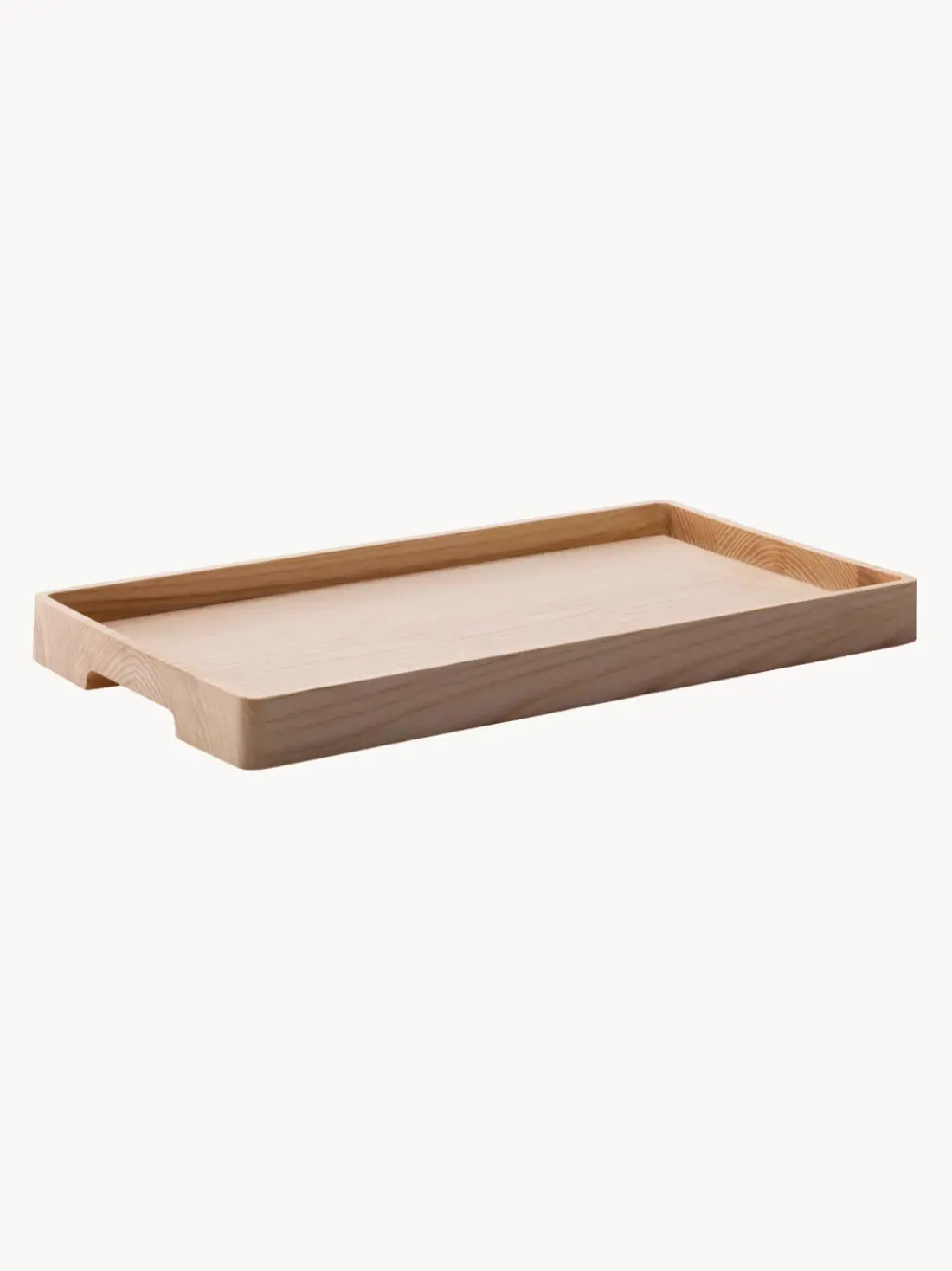 Bandeja para servir artesanal de madera de fresno Collective