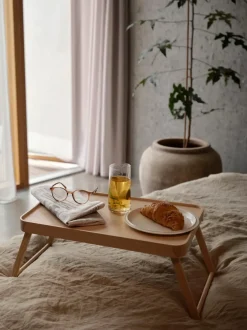 Bandeja plegable de madera de fresno Inu