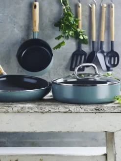 Batería de cocina antiadherente Mayflower, 9 pzas.