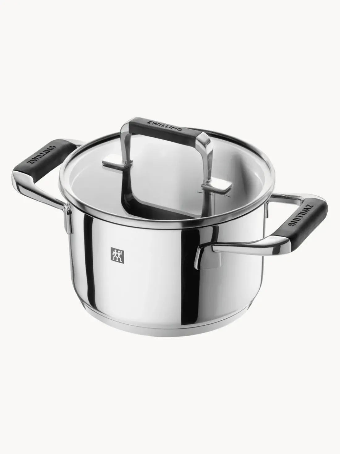 Batería de cocina de acero inoxidable Poletto, 5 pzas.