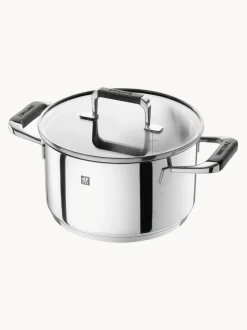 Batería de cocina de acero inoxidable Poletto, 5 pzas.