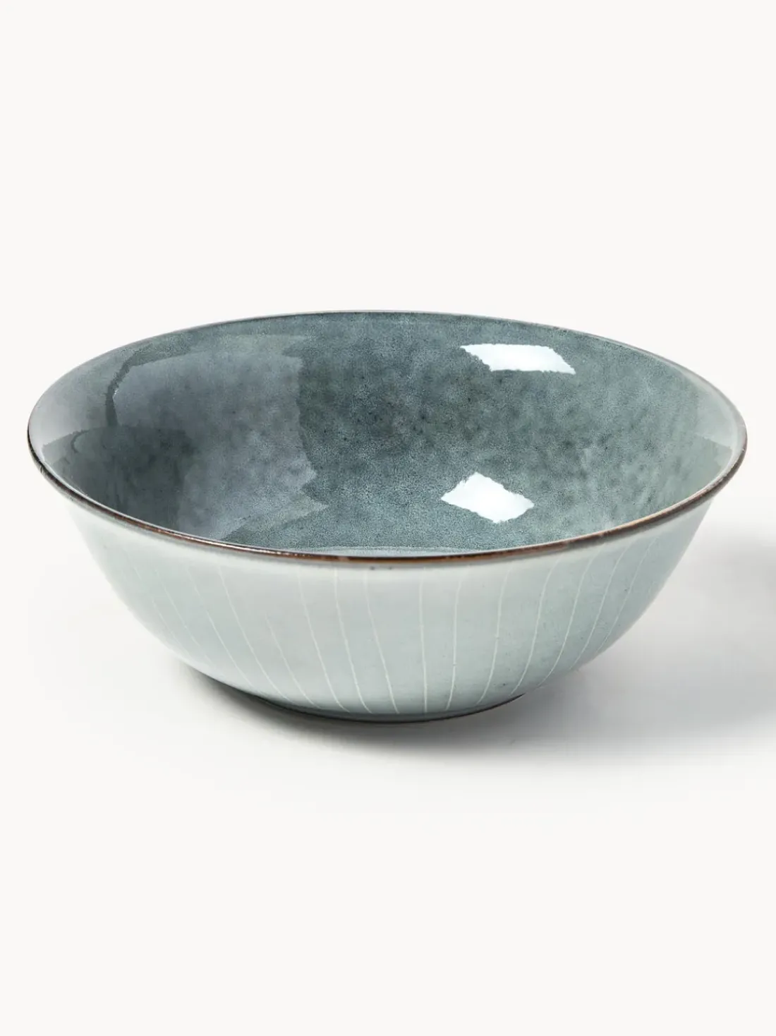Bol artesanal Nordic Sea, Ø 21 cm