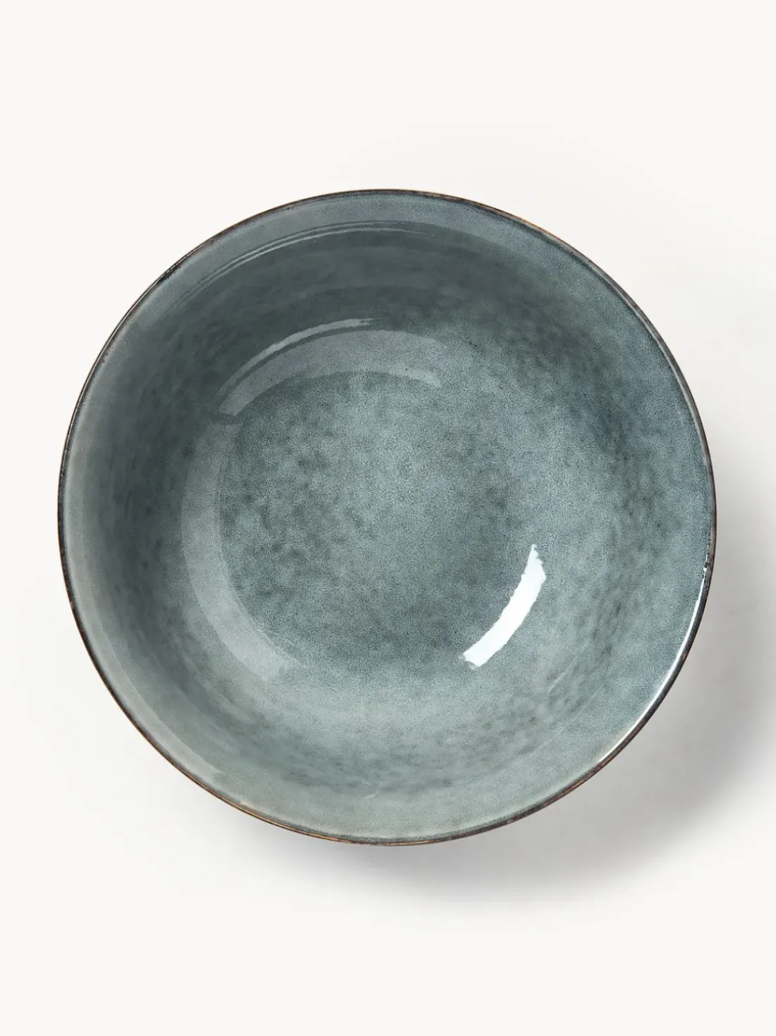 Bol artesanal Nordic Sea, Ø 21 cm