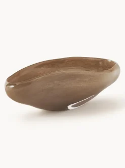 Bol decorativo artesanal de vidrio Ashley