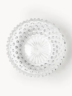 Bol de vidrio soplado Hobnail