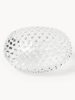 Bol de vidrio soplado Hobnail