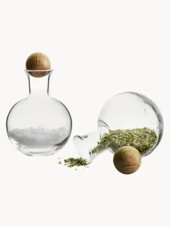 Botes para especias de vidrio soplado artesanalmente Eden, 2 uds.