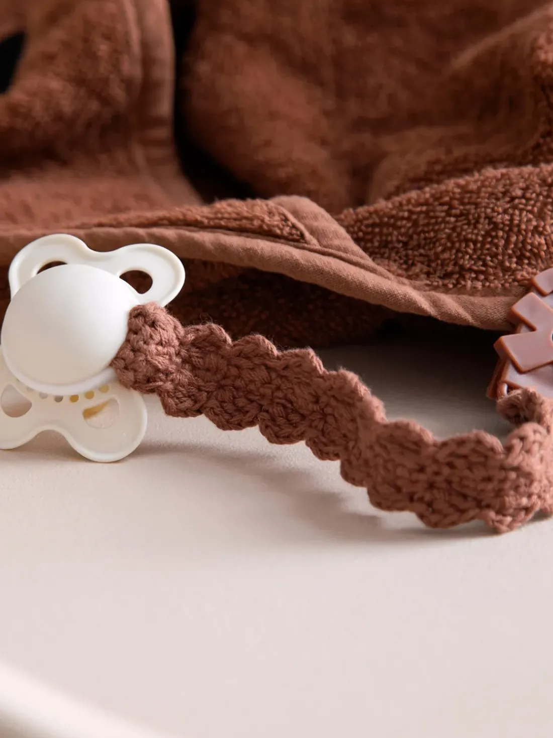 Cadenete de ganchillo artesanal Crochet