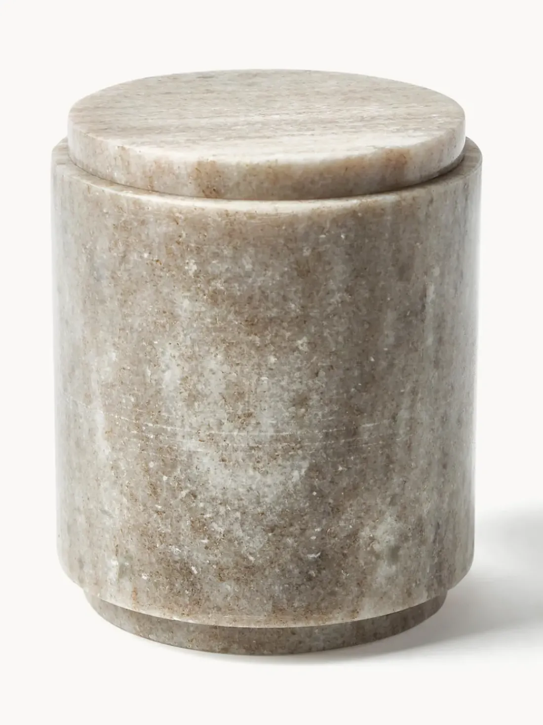 Caja de almacenamiento de mármol Simba, al 14 cm
