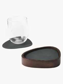 Caja de madera de roble Curve