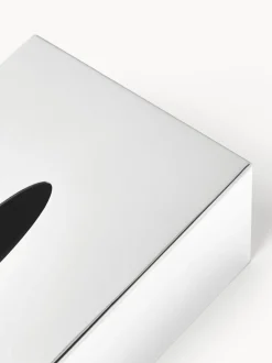 Caja de pañuelos de metal Halston