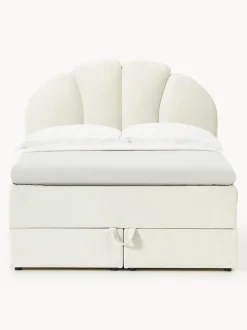 Cama continental con espacio de almacenamiento Romia