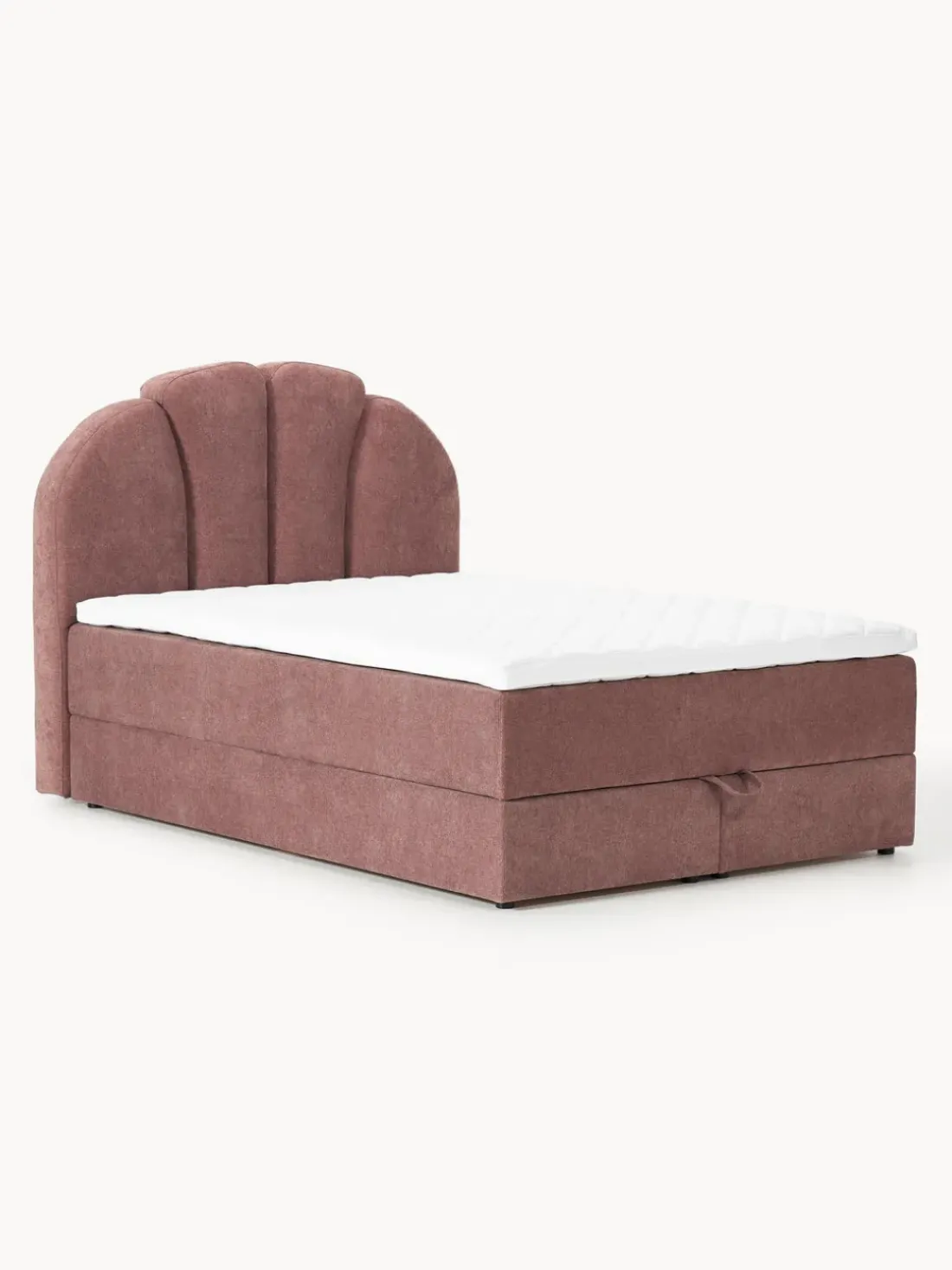 Cama continental con espacio de almacenamiento Romia