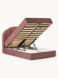 Cama continental con espacio de almacenamiento Romia